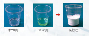 水性料固化